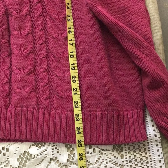 Northern Reflections purple /pink sweater GUC - Picture 8 of 8
